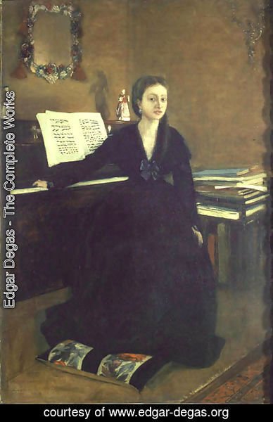 Madame Camus at the Piano