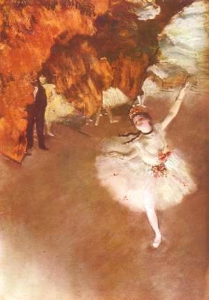 Edgar Degas - The Star (aka Dancer on Stage) 1878