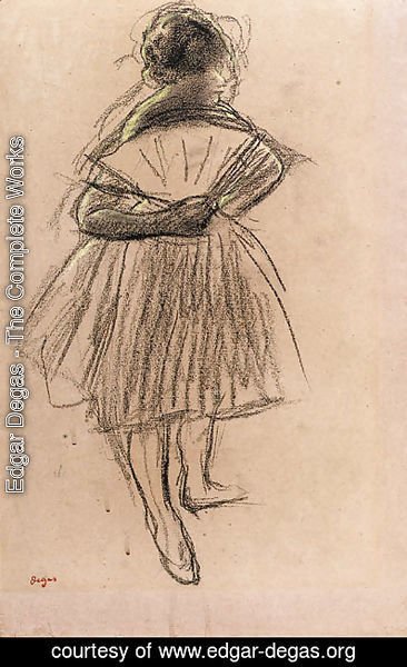 Edgar Degas - Danseuse  l'ventail