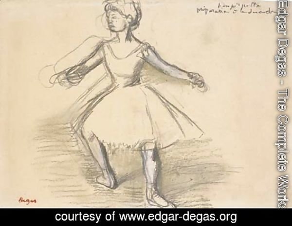 Edgar Degas - Danseuse 4