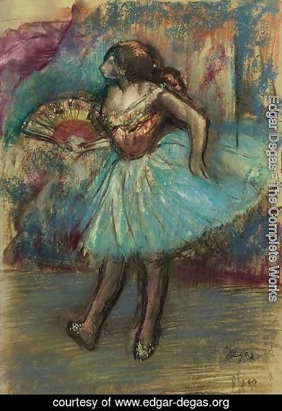 Edgar Degas - Danseuse a l'eventail
