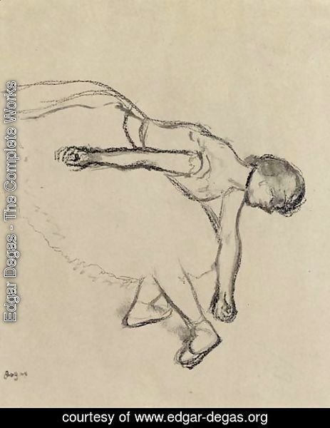 Edgar Degas - Danseuse en scene