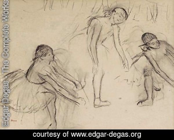 Edgar Degas - Danseuses (trois etudes)