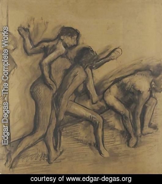 Edgar Degas - Danseuses au repos