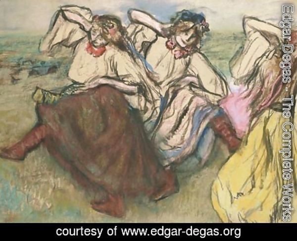 Edgar Degas - Danseuses russes