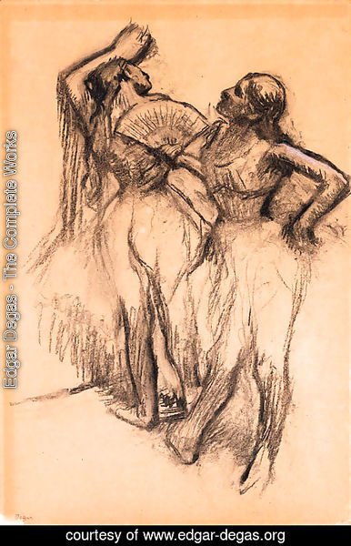 Edgar Degas - Deux danseuses 2