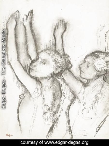 Edgar Degas - Deux danseuses 4