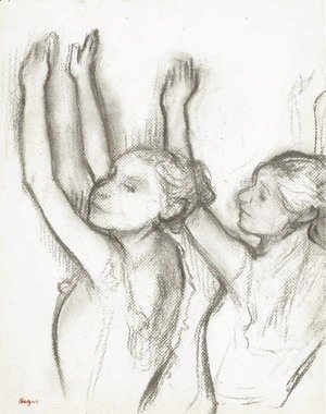 Edgar Degas - Deux danseuses 4
