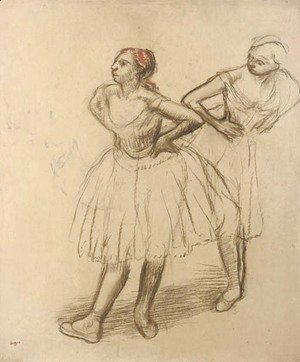 Edgar Degas - Deux danseuses 6