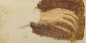 Edgar Degas - Etude de main