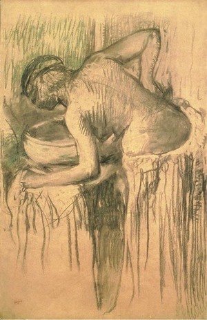 Edgar Degas - Femme a sa toilette