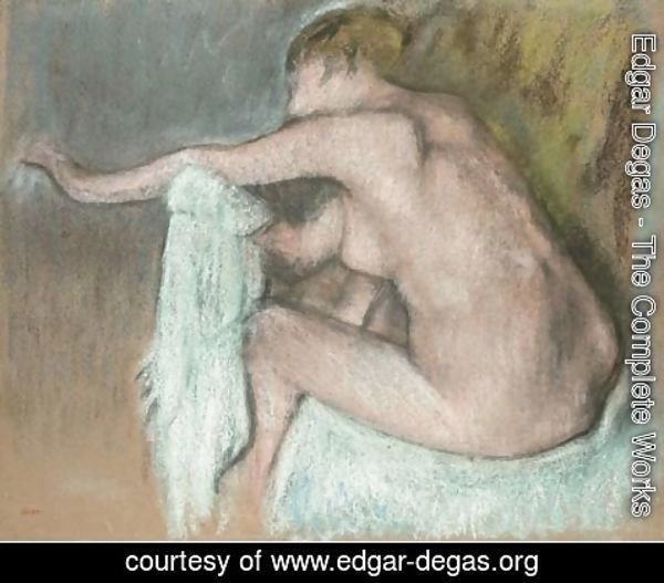 Edgar Degas - Femme s'essuyant le bras