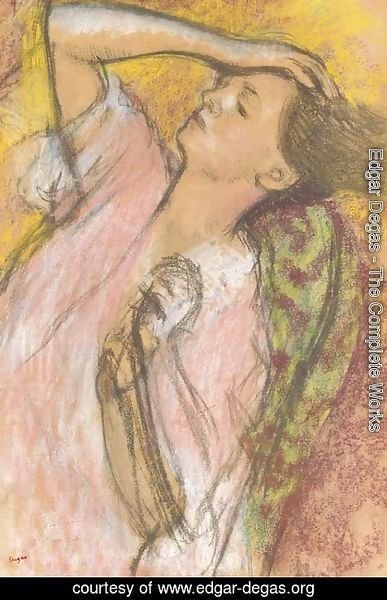 Edgar Degas - La coiffure