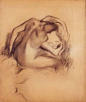 Edgar Degas - Apres Le Bain, Femme S'Essuyant 3