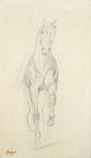 Edgar Degas - Cheval De Selle