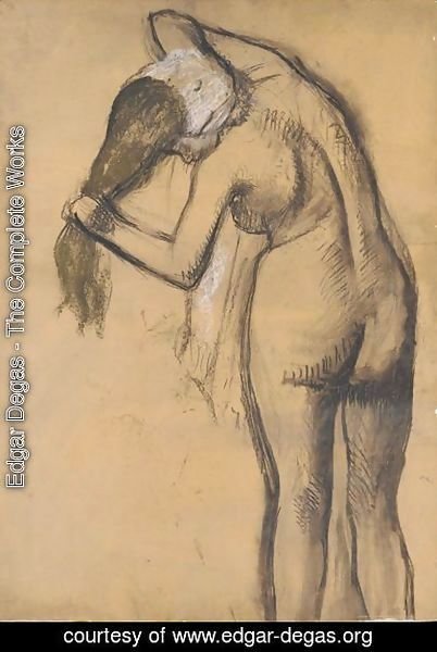 Edgar Degas - Femme A Sa Toilette 3