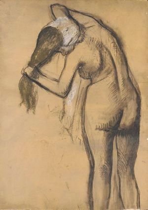 Edgar Degas - Femme A Sa Toilette 3