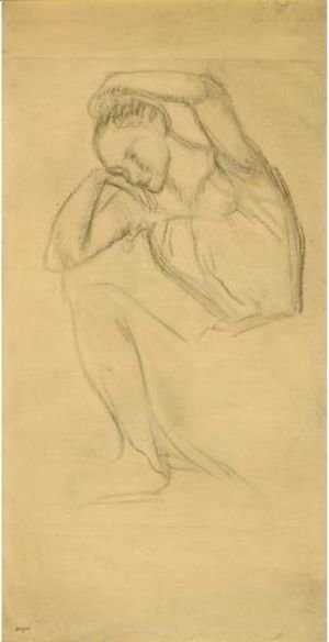 Edgar Degas - Danseuse Au Repos 4