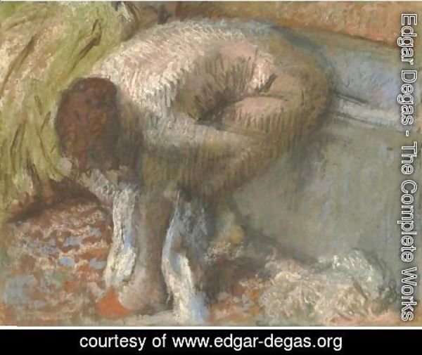 Edgar Degas - Femme SAessuyant Les Pieds