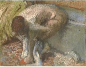 Edgar Degas - Femme SAessuyant Les Pieds