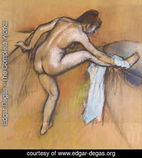 Edgar Degas - Apres Le Bain (Femme S'Essuyant) 2