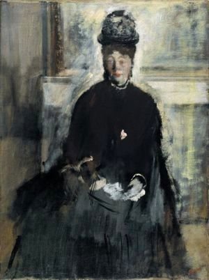 Edgar Degas - Portrait De Femme Assise