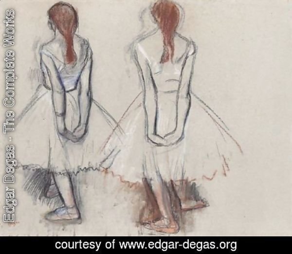 Edgar Degas - Etude De Danseuses