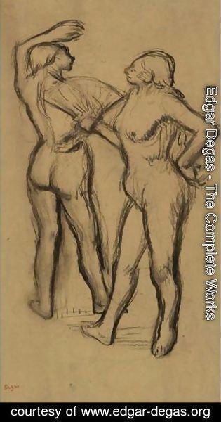 Edgar Degas - Deux Danseuses En Maillot