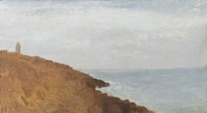 Edgar Degas - Marine La Mer Calme, Vue De La Falaise