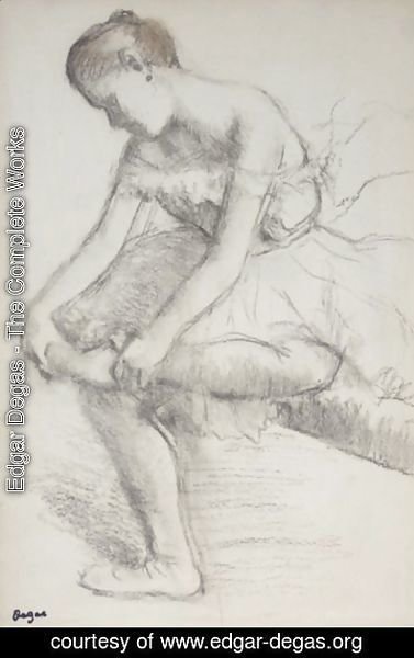 Edgar Degas - Danseuse Assise