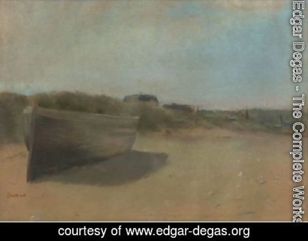 Edgar Degas - Bateau Echoue
