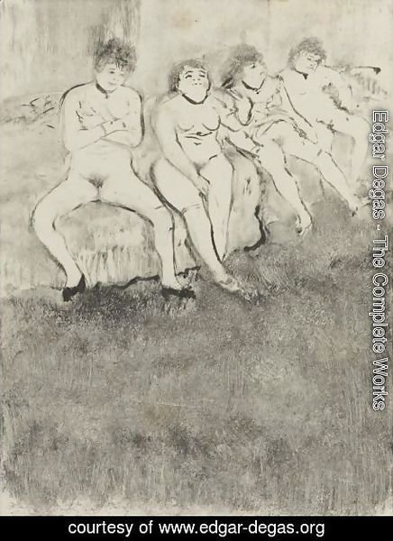 Edgar Degas - L'Attente