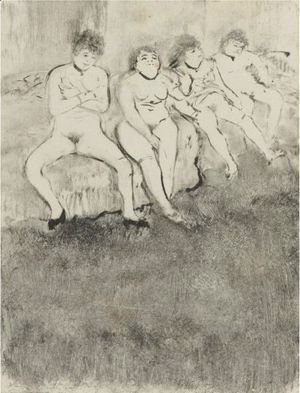 Edgar Degas - L'Attente