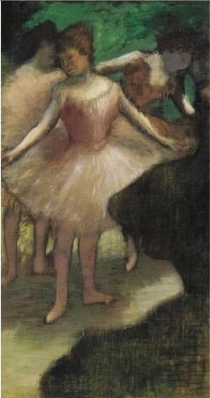 Edgar Degas - Trois Danseuses En Rose