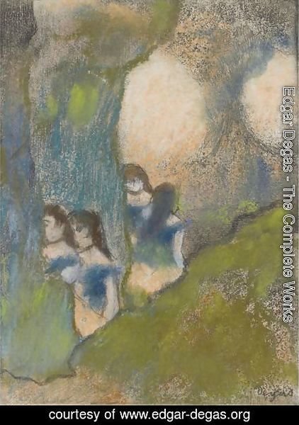 Edgar Degas - Danseuses Dans Les Coulisses