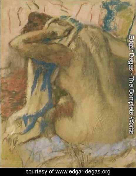 Edgar Degas - Femme S'Essuyant Les Cheveux
