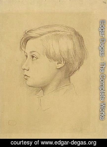 Edgar Degas - Portrait De Rene De Gas 2