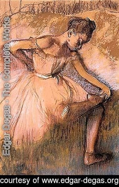 Edgar Degas - Danseuse Rose