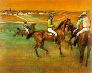 Edgar Degas - Race Horses 2