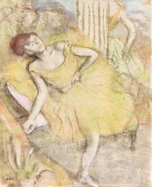 Edgar Degas - Danseuse au repos 3