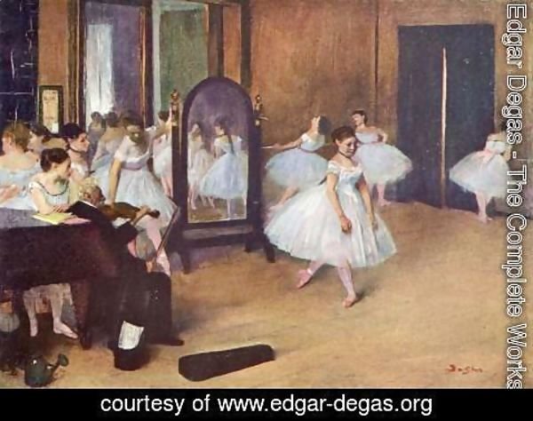 Edgar Degas - The dance hall