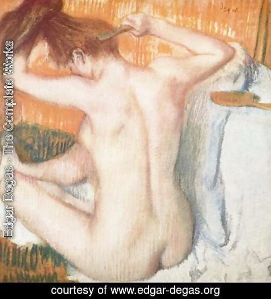 Edgar Degas - Woman at Her Toilette 2