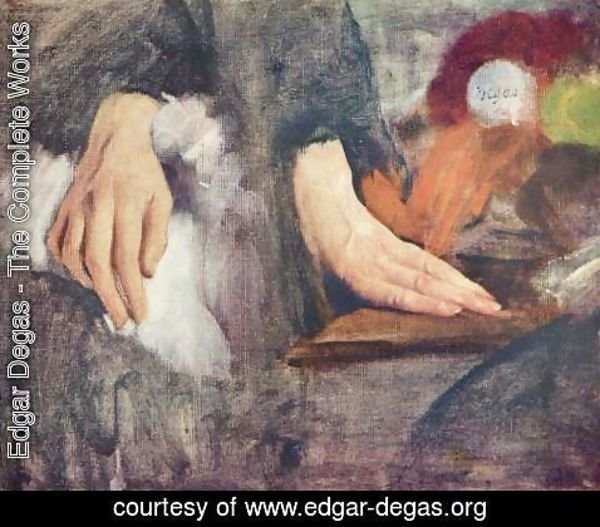 Edgar Degas - Hand study