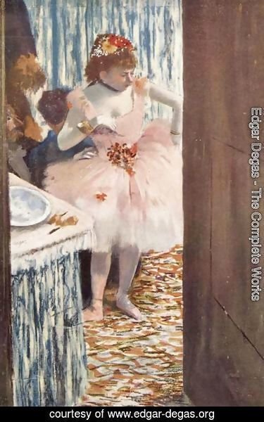 Edgar Degas - Dancer in her box