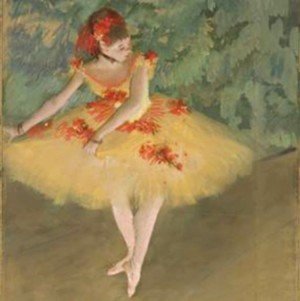 Edgar Degas - Dancer Making Points