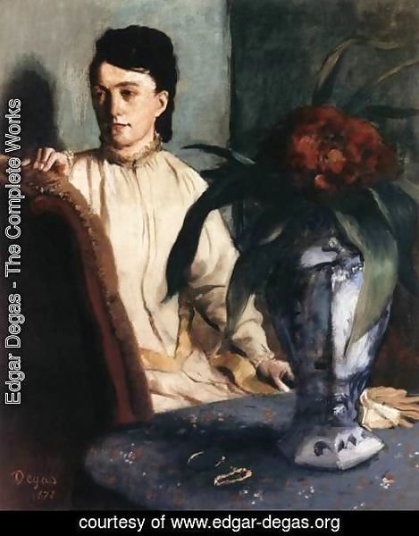Edgar Degas - Seated Woman 2