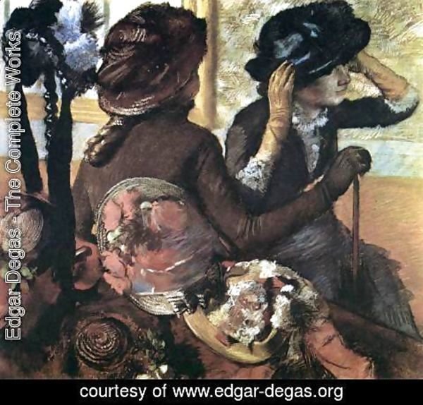 Edgar Degas - The Millinery Shop