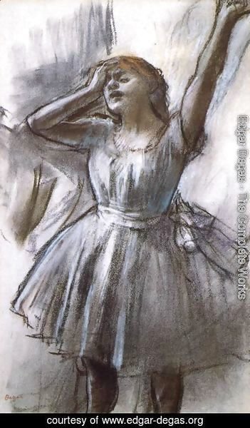 Edgar Degas - Tired Dancer