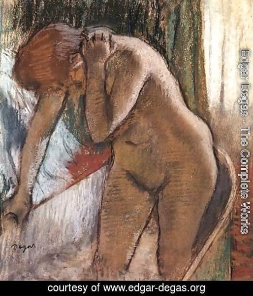 Edgar Degas - Woman in Bath