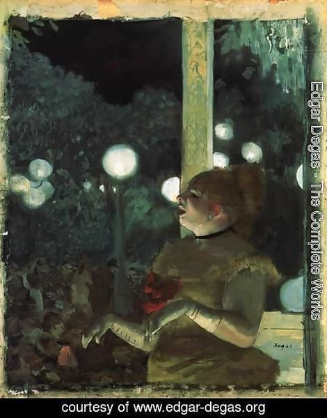 Edgar Degas - Music Hall Singer (La Chanson du Chien)